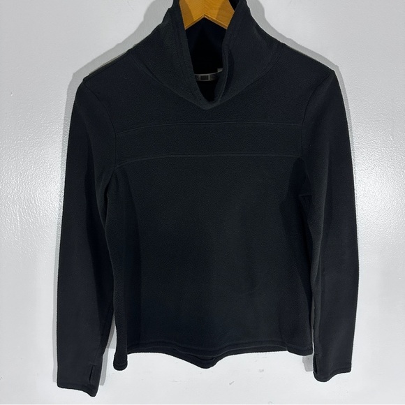 Victoria Secret VSX Sport Mock Fleece Turtleneck Women’s Black S/P - Picture 1 of 10